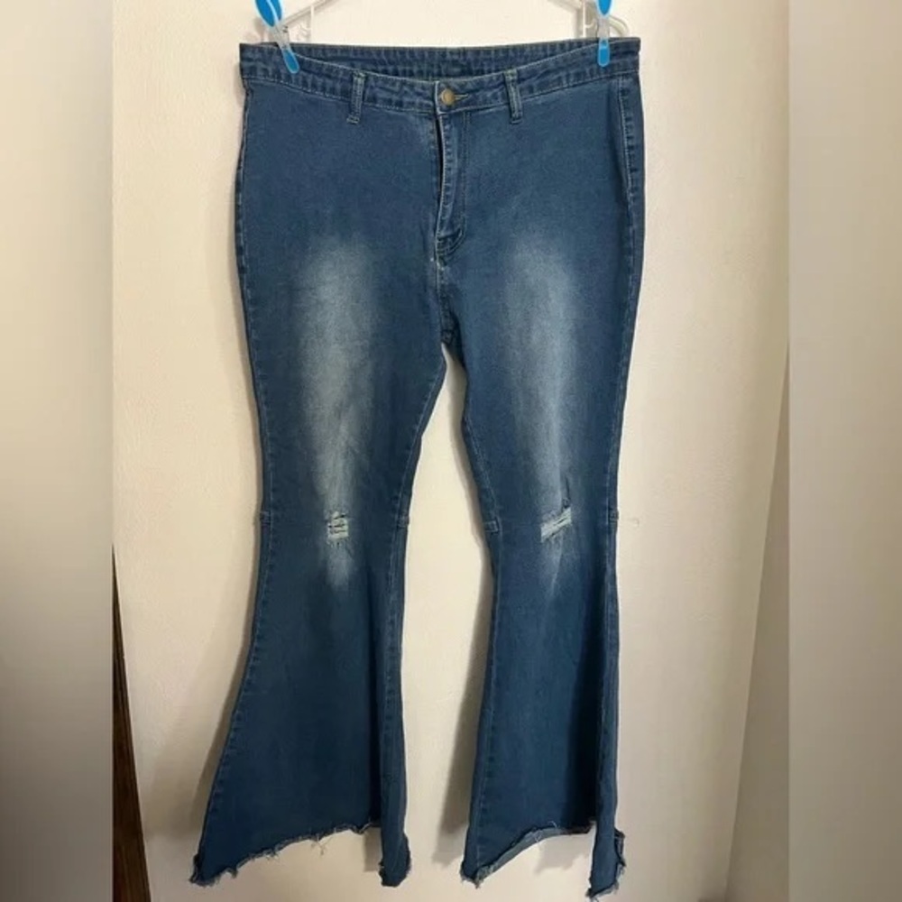 Classic Denim Flare Jeans for Women